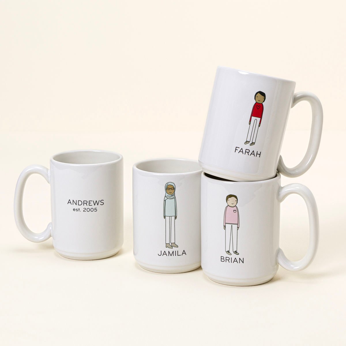 Personalized Family Mugs