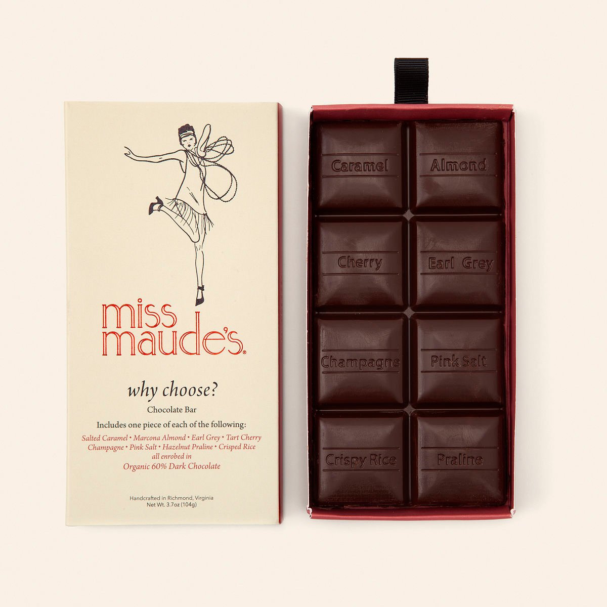 Why Choose? 8 Flavor Chocolate Bar