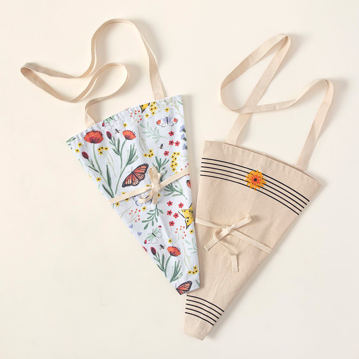 Fresh Cut Flowers Tote