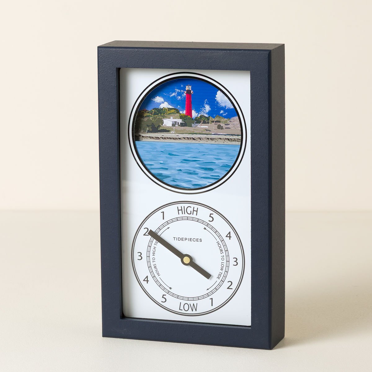Custom Lighthouse Moving Tide Clock