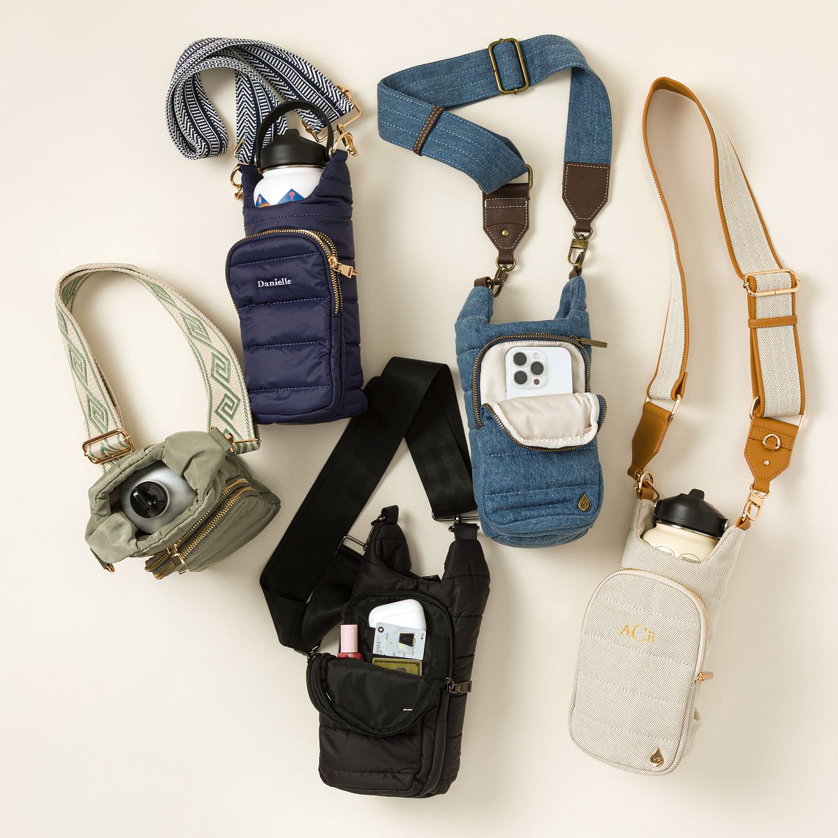 Crossbody Water Bottle Bag