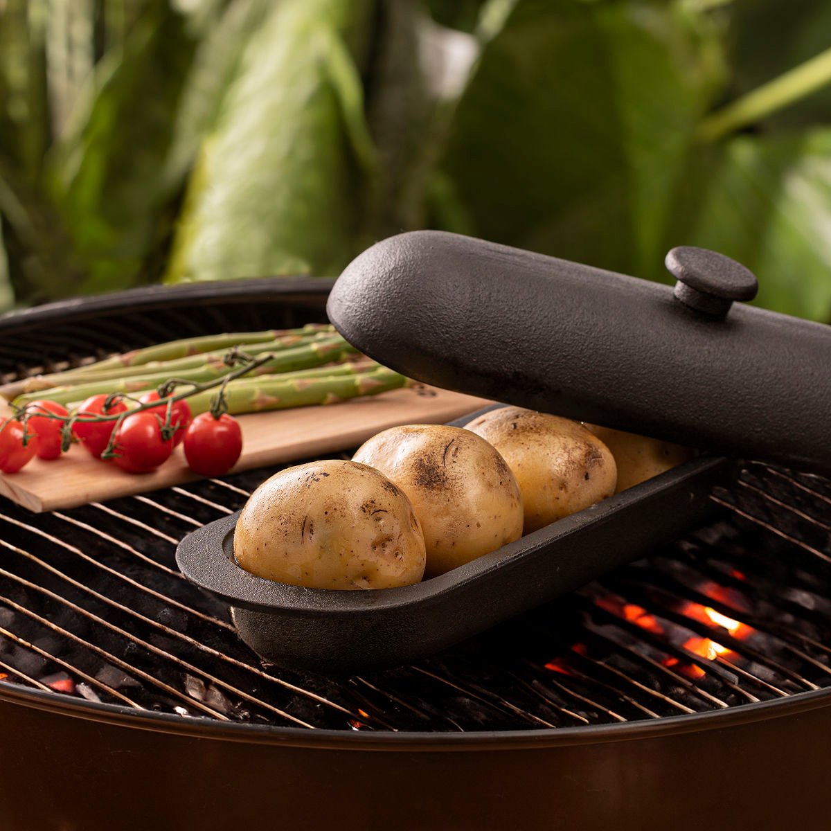 Cast Iron Potato Baker