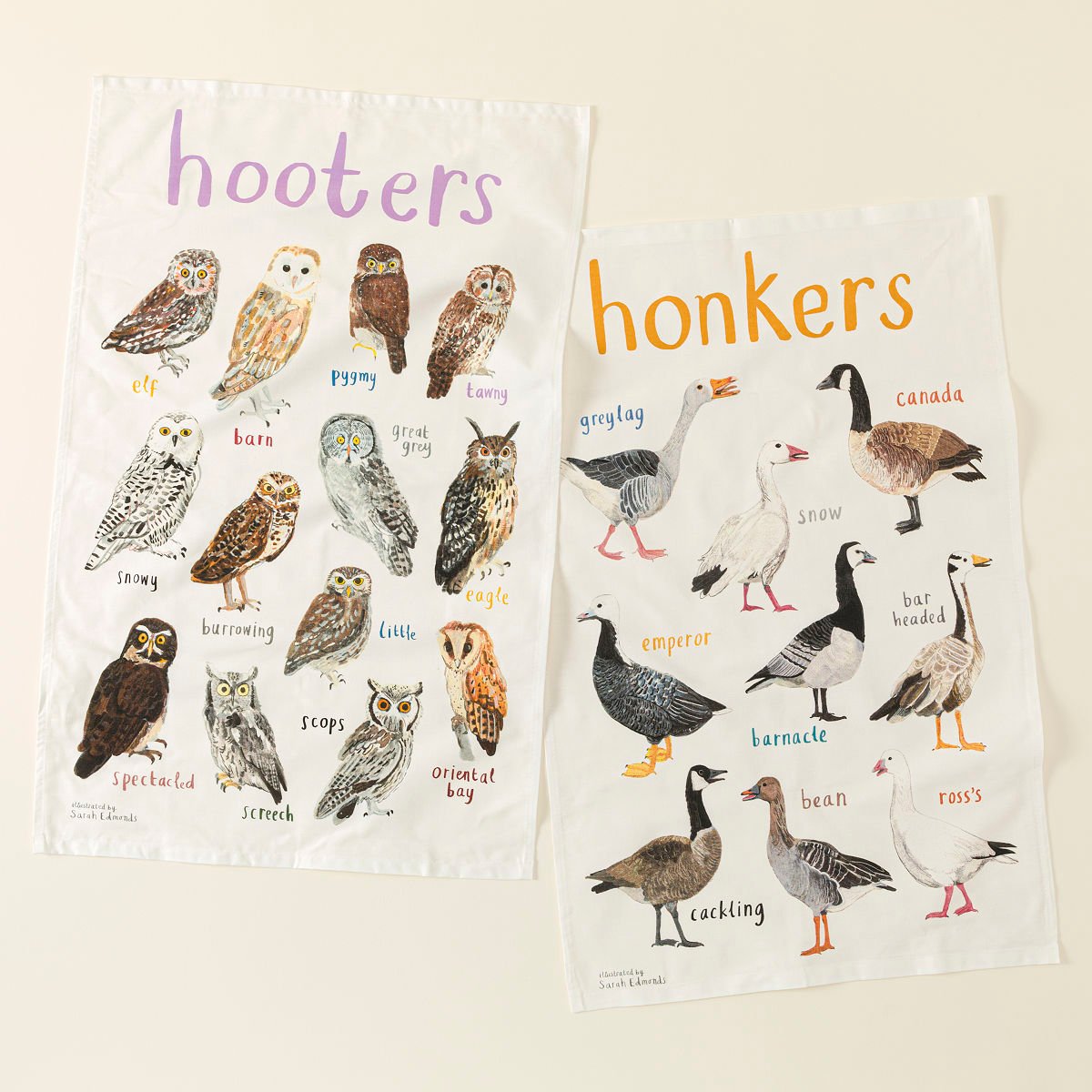 Fowl Language Tea Towel – Hooters & Honkers