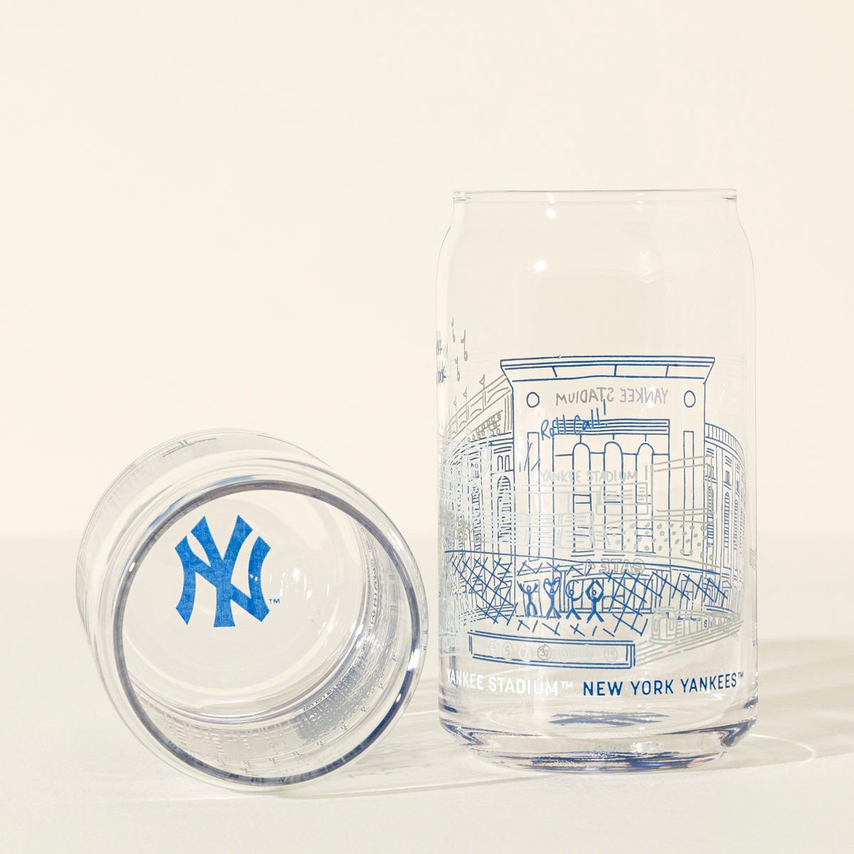 MLB Stadiumscape Can-Shaped Glasses – Set of 2