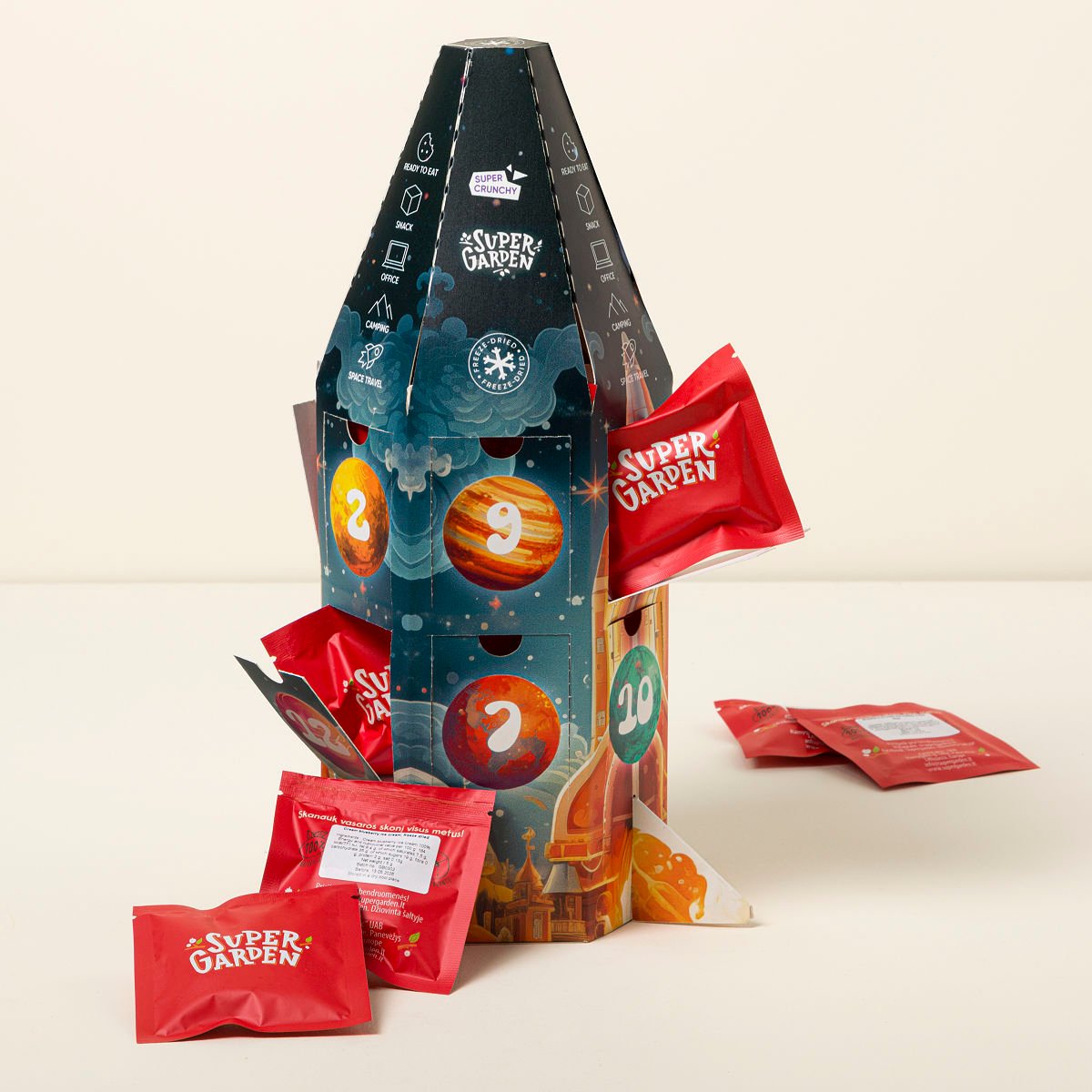 12 Days of Freeze-Dried Ice Cream