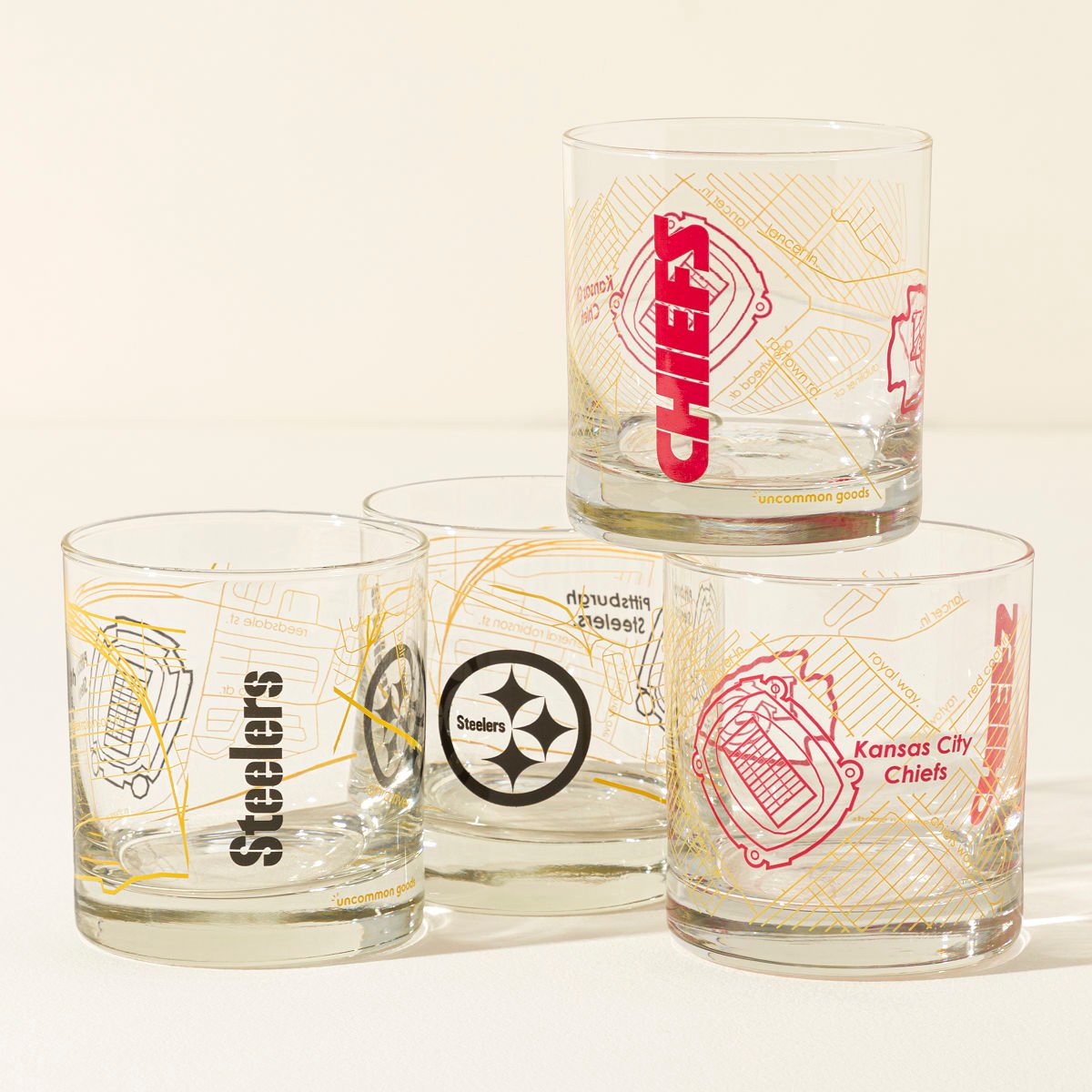 Your NFL City Rocks Glass – Set of 2