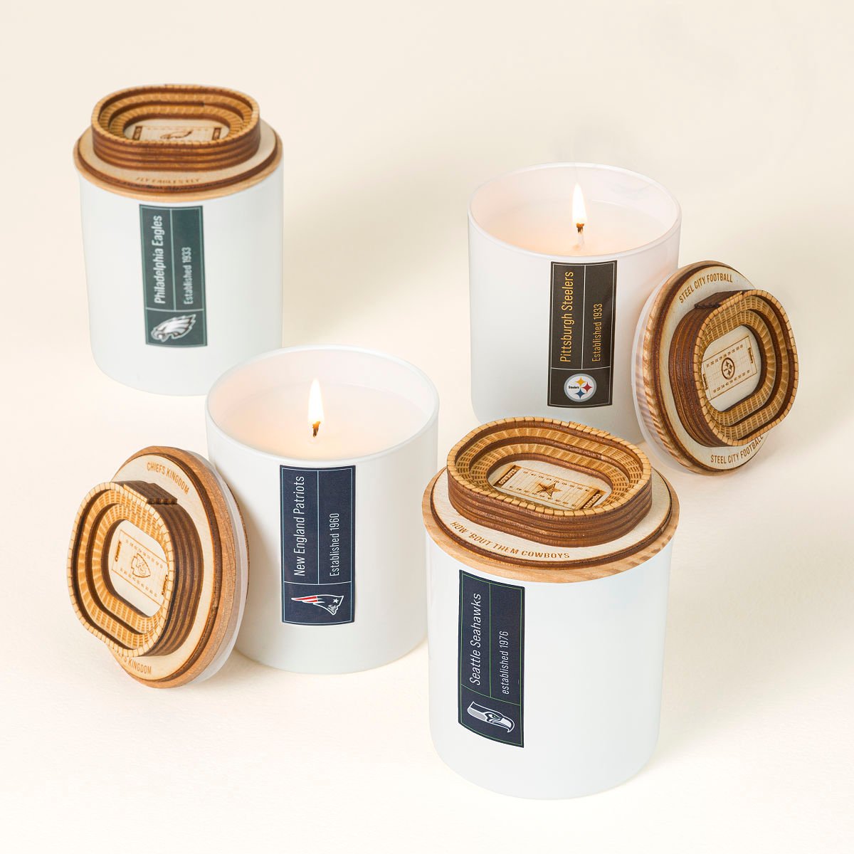 NFL Sculpture Candle