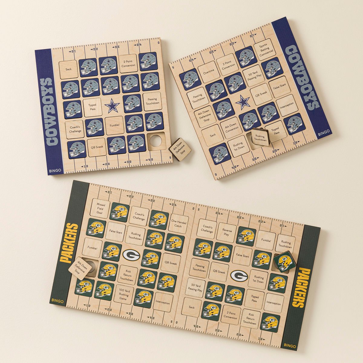 NFL Game Day Bingo – Set of 2