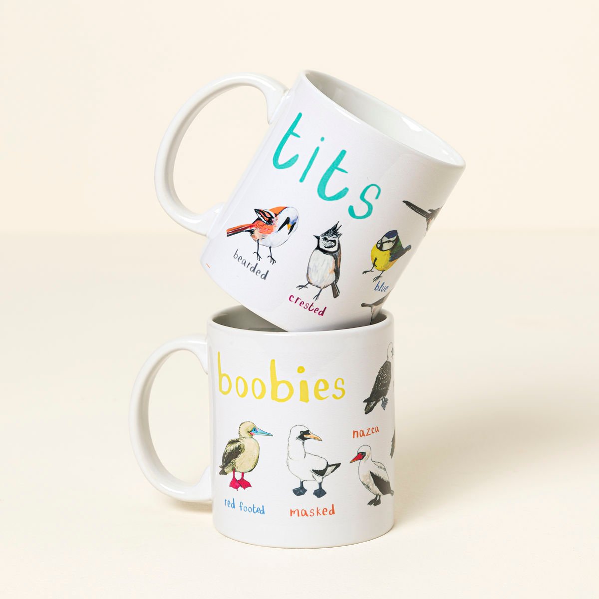 Fowl Language Mug – Tits & Boobies