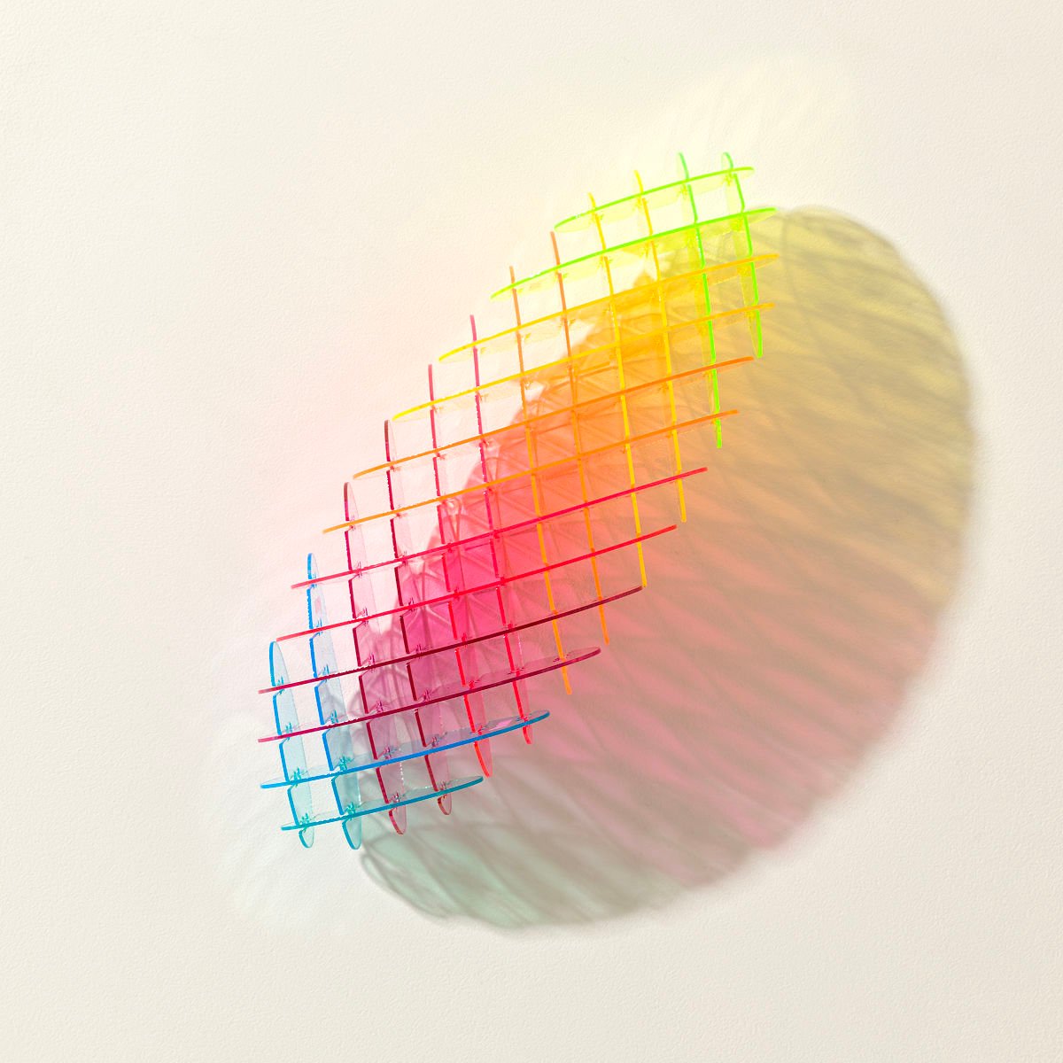 Rainbow Ellipsoid Fidget Toy