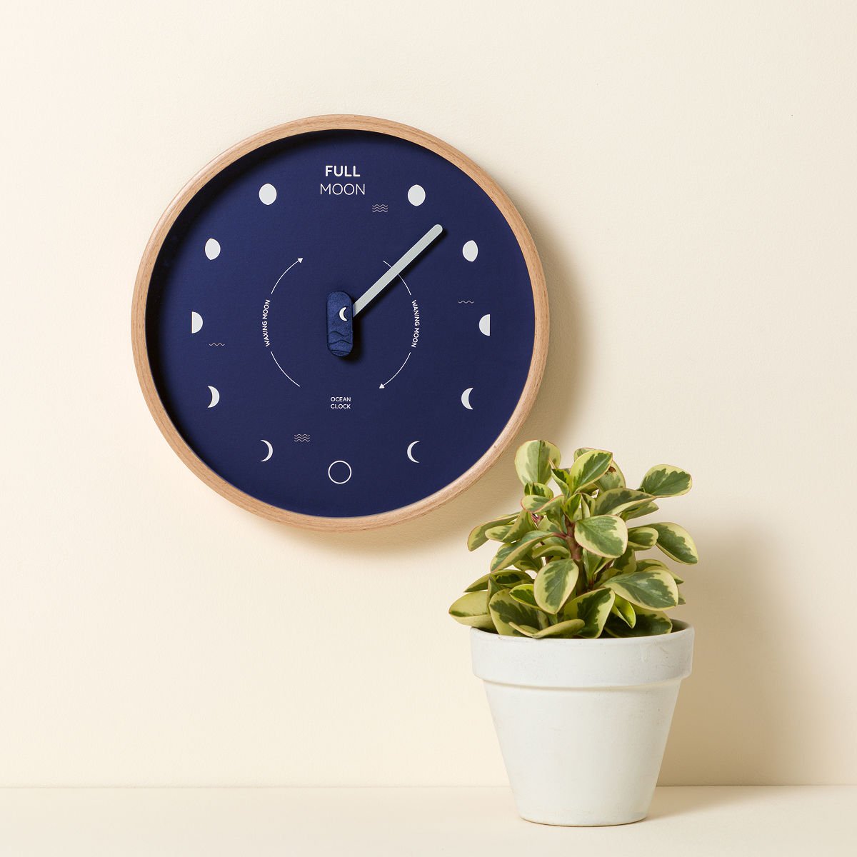Monthly Moon Phase Clock
