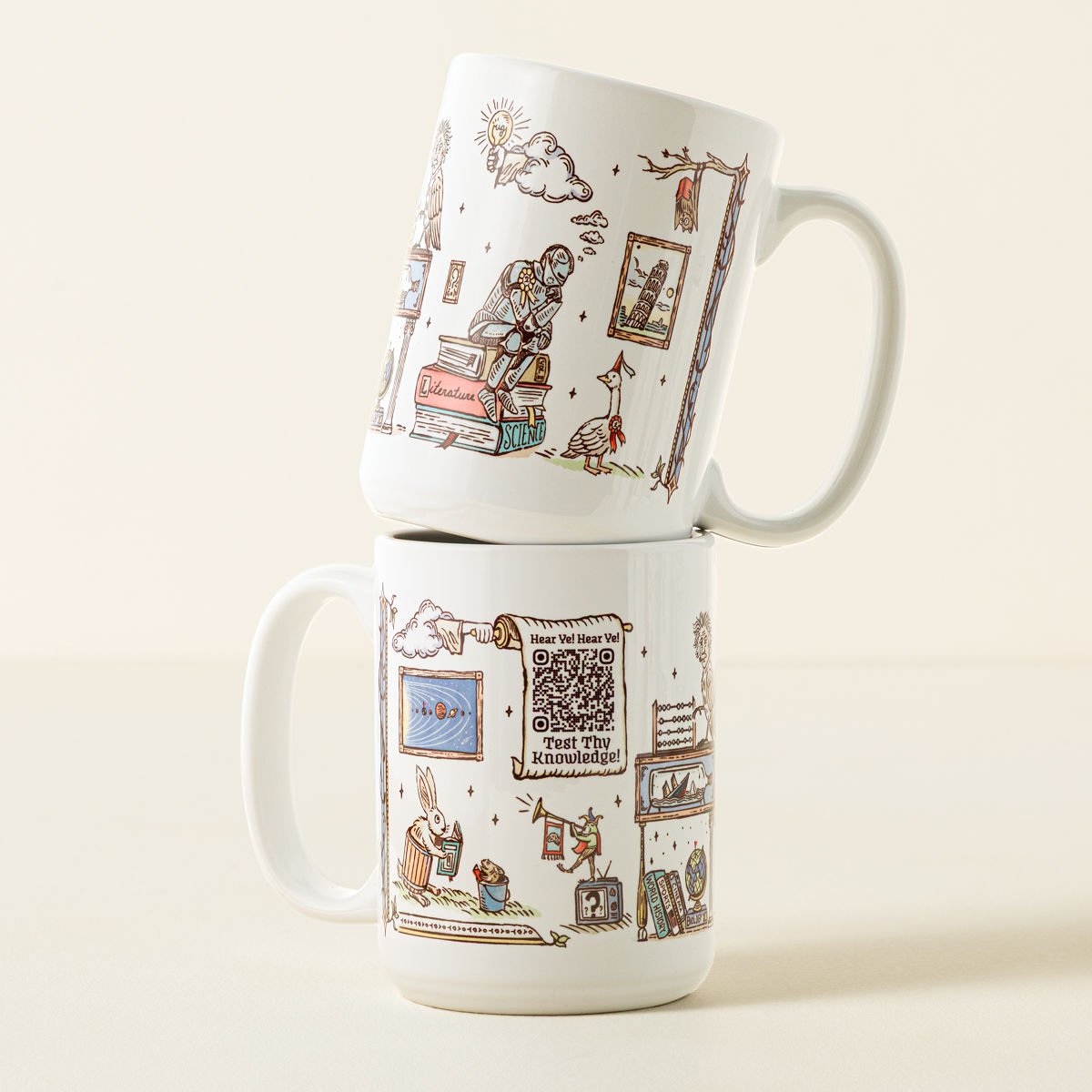 Trivia Every Day Interactive QR Mug