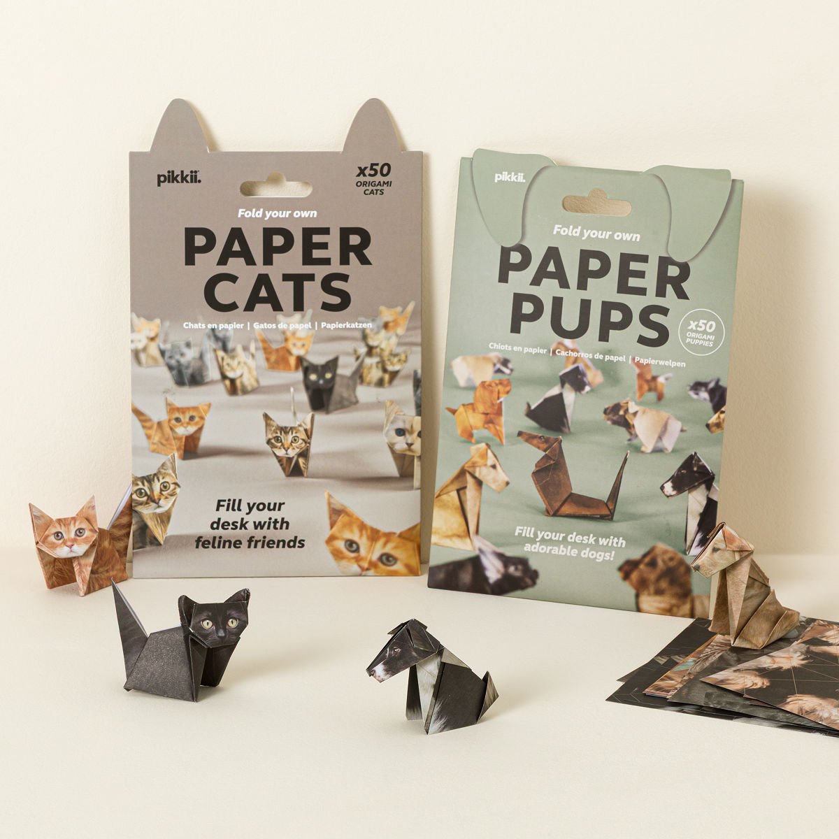 Paper Desk Pets
