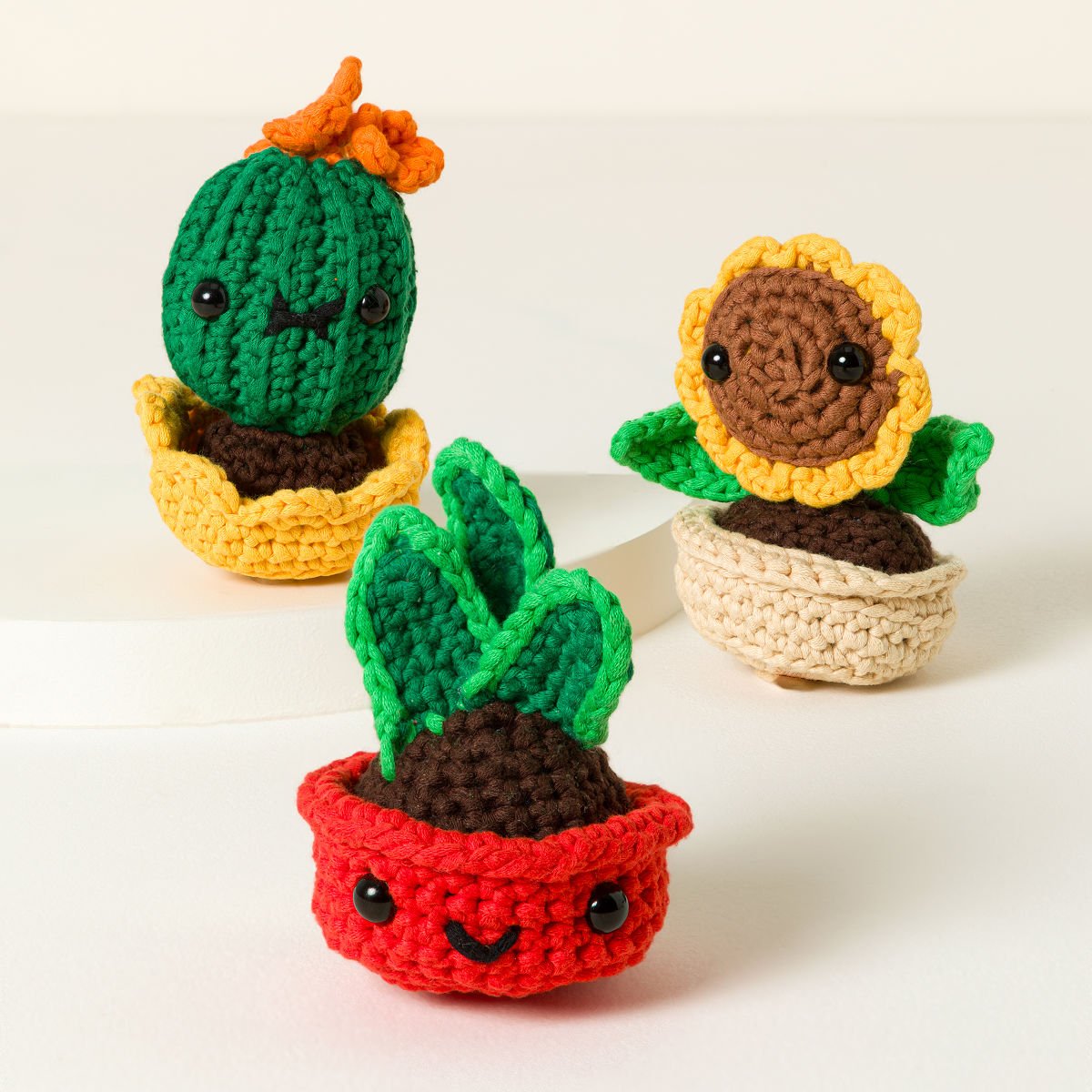 Crochet Your Own Emotional Support Desk Plant